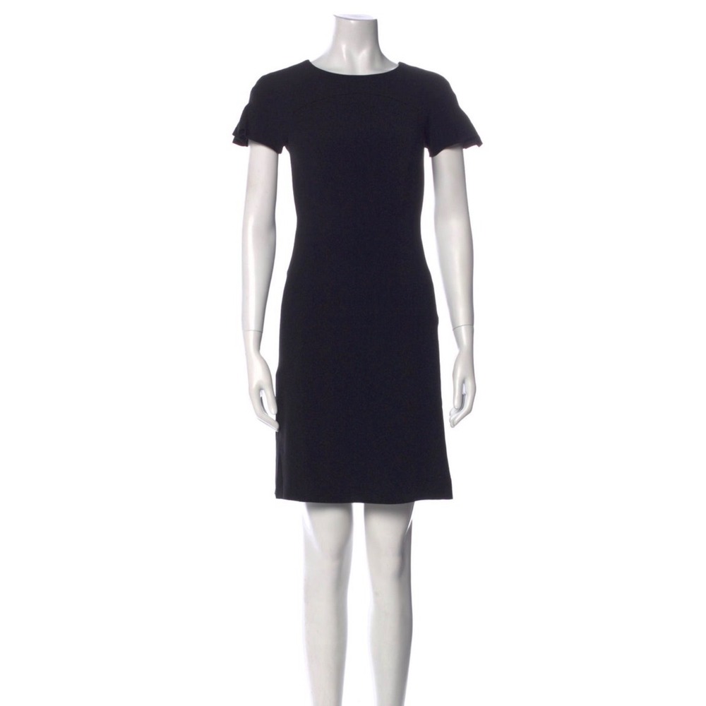 Emporio Armani Black Sheath Dress 2023 Collection EU36 Luxe Old Money Mob‎ Wife
